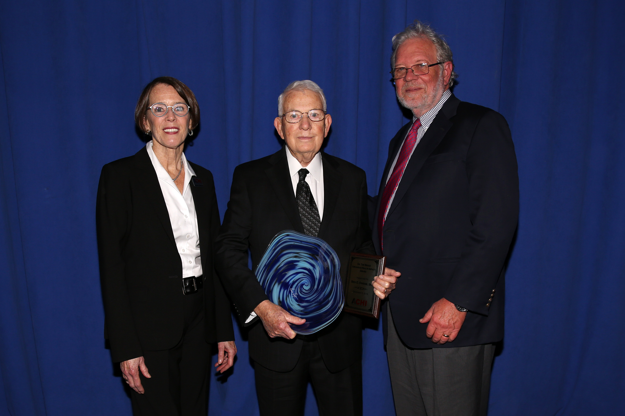 Ben E. Owens Sr. Receives Dr. Tom Bruce Award